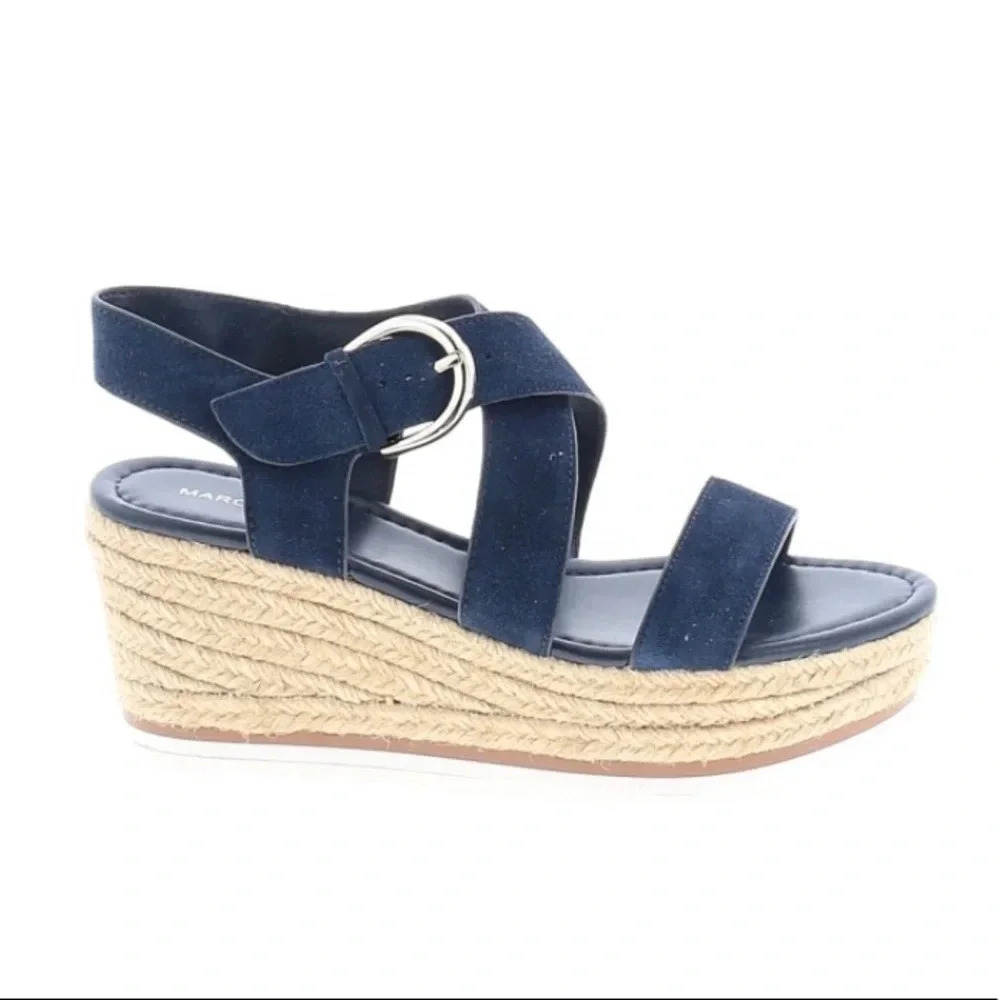 ⭐️Marc Fisher Zain Espadrille Wedge Sandal - Picture 7 of 8